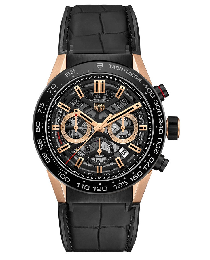 Часы TAG Heuer Carrera CBG2A50.FC6450 — мужские, черный