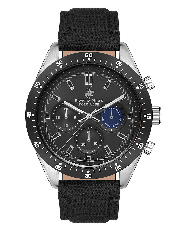 Часы Beverly Hills Polo Club BP3359X.351 — мужские, черный