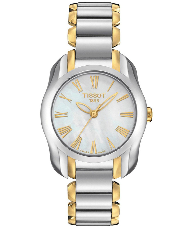 Часы Tissot T-Wave T023.210.22.113.00 — женские, перламутровый