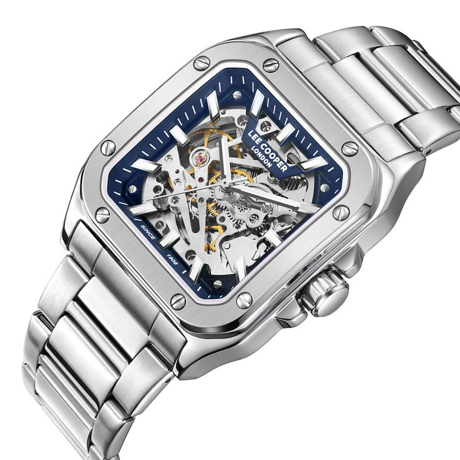 Часы Lee Cooper LC08198.390 — механические, суперметалл металл