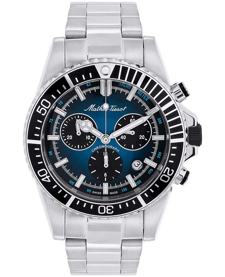 Часы Mathey-Tissot Mathy H908CHABU — мужские, синий
