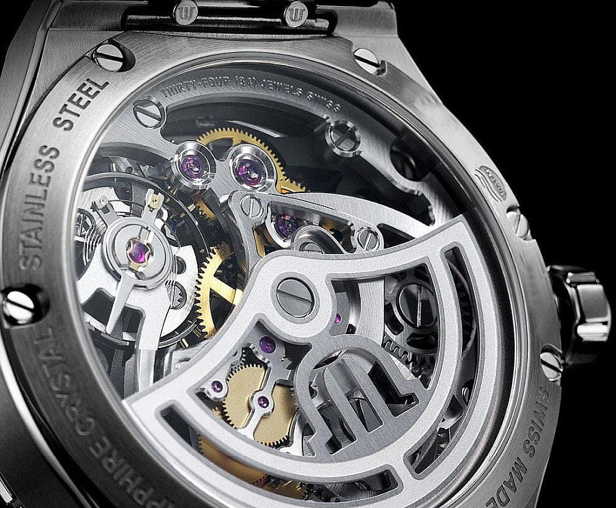 Часы Maurice Lacroix Aikon Automatic Skeleton AI6028-SS002-030-2 — артикул AI6028-SS002-030-2