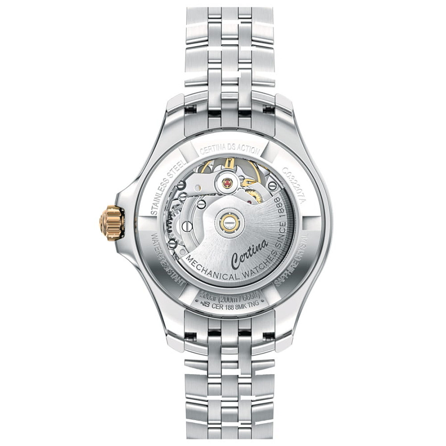 Часы Certina DS Action C032.207.22.296.00 — женские, двухцветный
