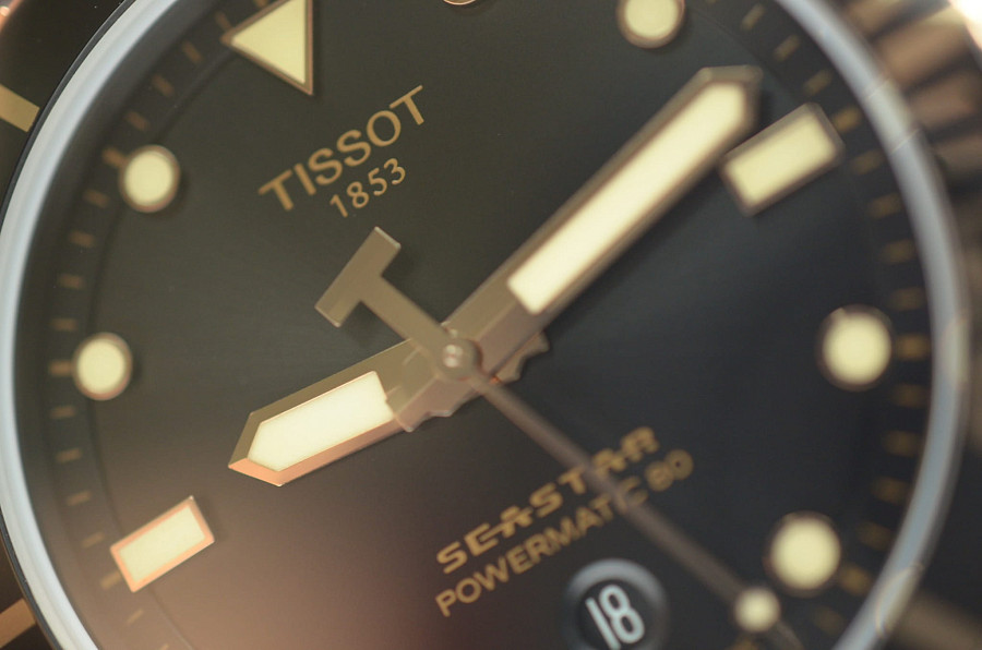 Часы Tissot Seastar 1000 Powermatic 80 T120.407.37.051.01 — мужские, черный