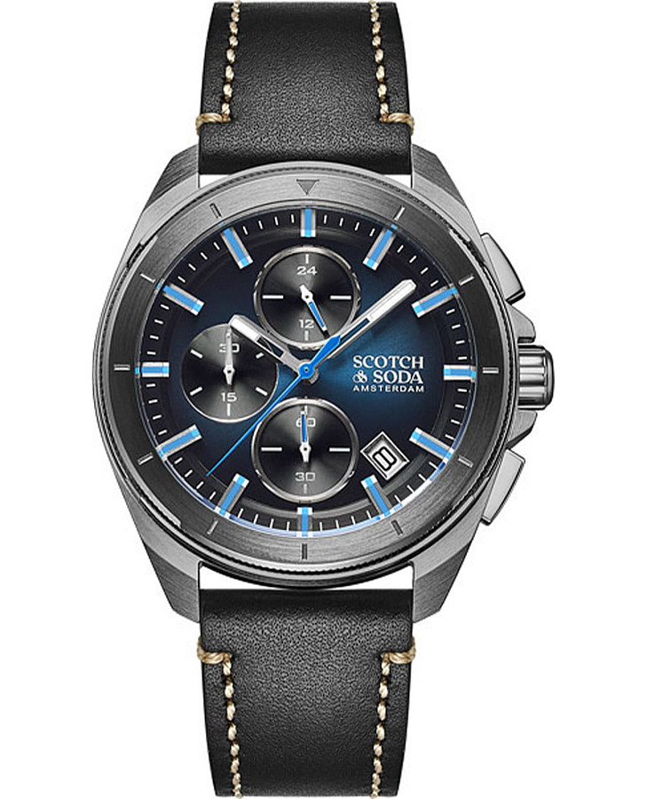 Часы Scotch&Soda SSM.109A — мужские, синий