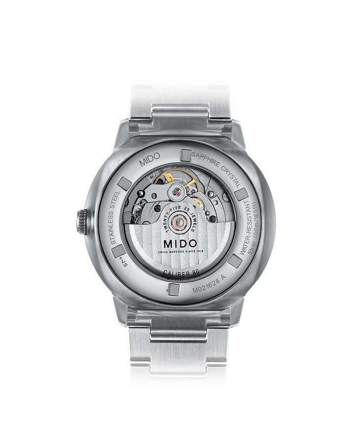 Часы Mido Commander Big Date M021.626.11.031.00 — механические, металл сталь