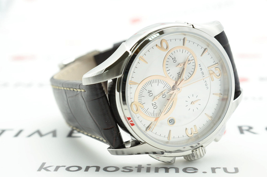 Часы Hamilton Jazzmaster Chrono Quartz H32612555 — Швейцария, кварцевые