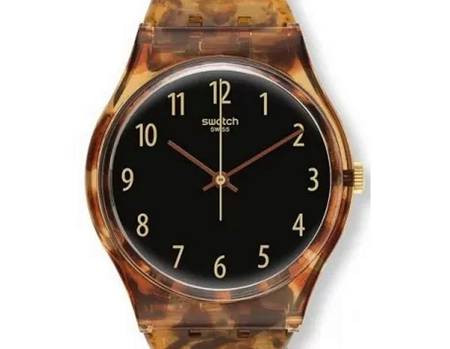 Часы Swatch Gent Ecaille GC113A — кварцевые, пластик
