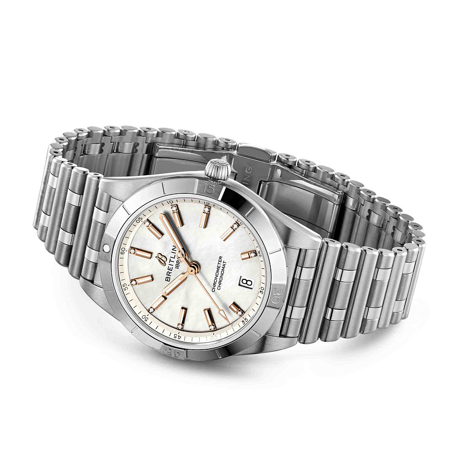 Часы Breitling Chronomat Automatic 36 A10380101A4A1 — нержавеющая сталь, женские