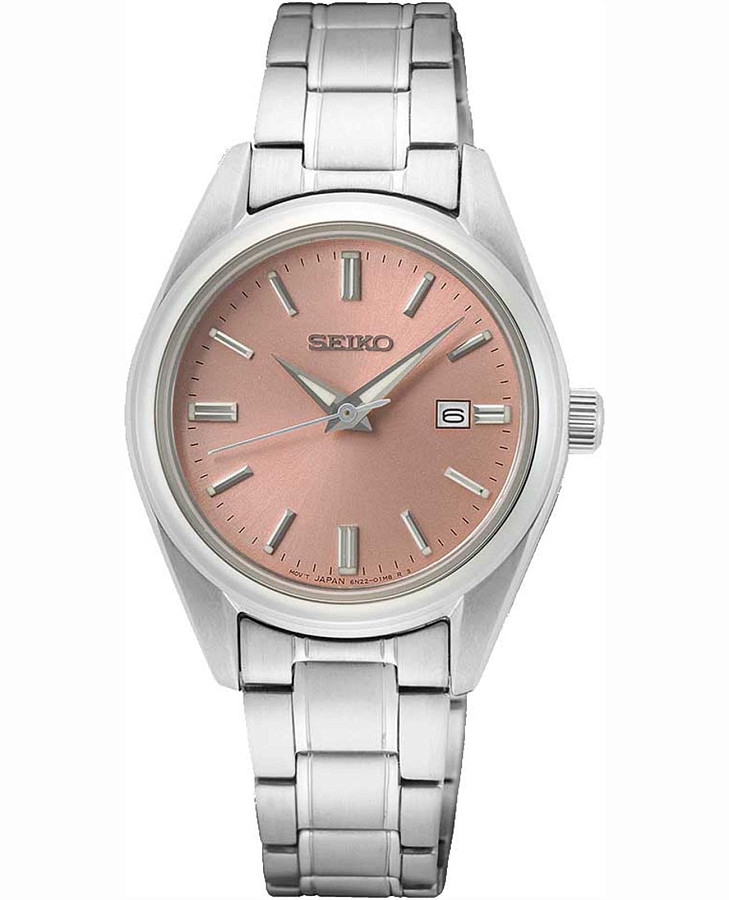 Часы Seiko CS Dress SUR529P1 — женские, розовый