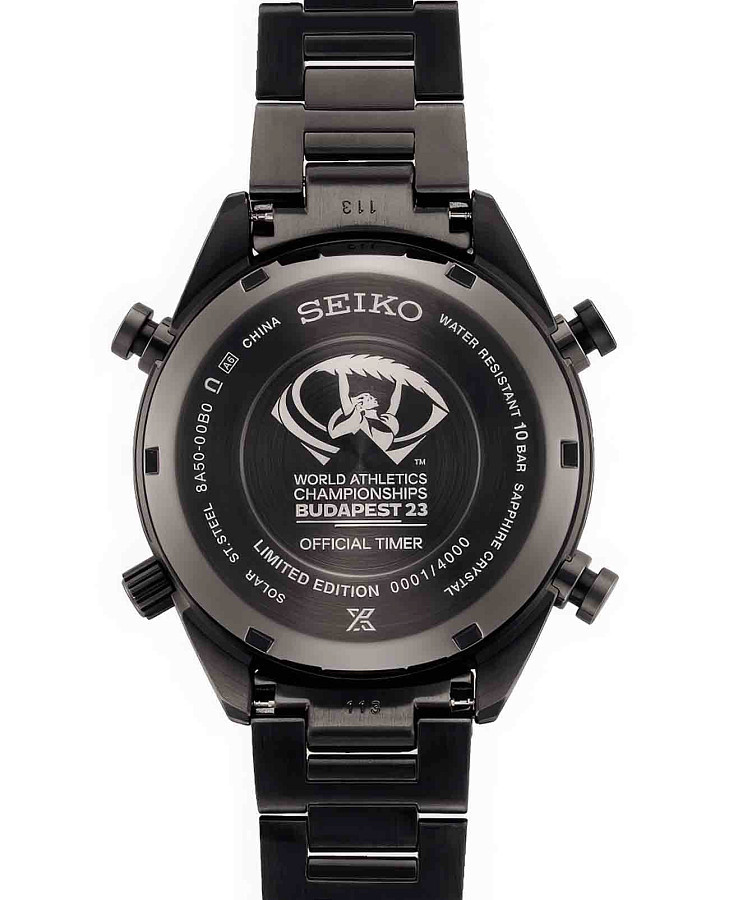 Часы Seiko Prospex SFJ007P1 — нержавеющая сталь с pvd-покрытием, мужские