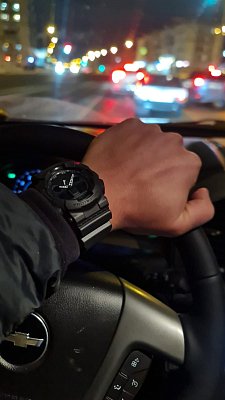 Фото покупателя: Японские наручные часы Casio G-Shock GA-100-1A1DR (GA-100-1A1)