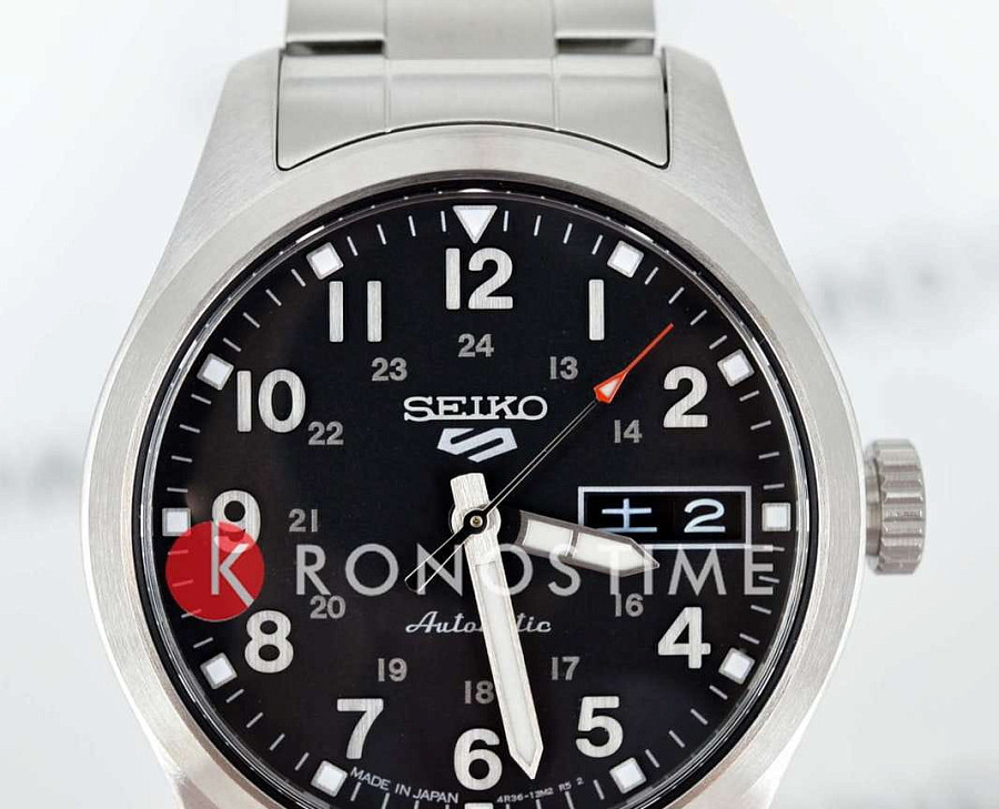 Часы Seiko 5 Sports SRPJ81K1 — сталь металл, Япония