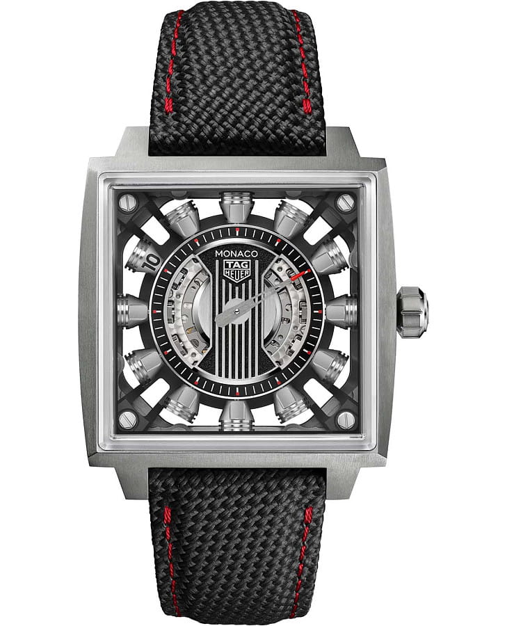 Часы TAG Heuer Monaco Speed 12 WBW2180.FT8133 — мужские, черный
