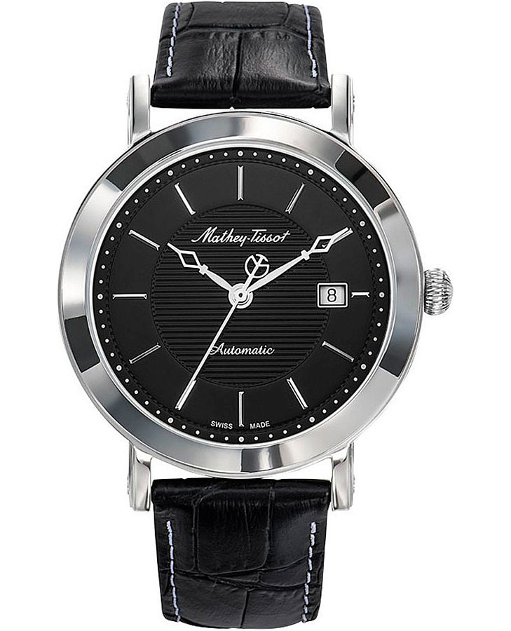 Часы Mathey-Tissot City Auto HB611251ATAN — мужские, черный