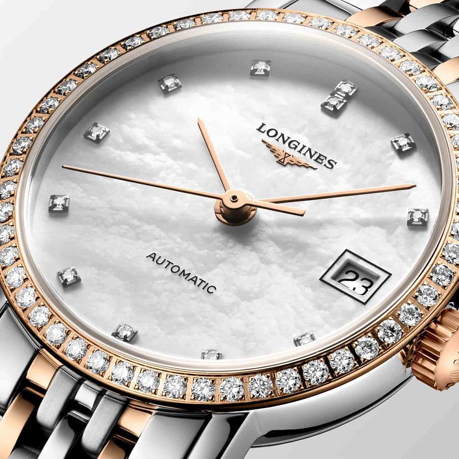 Часы Longines Elegance Elegant Collection 25.50 mm L4.309.5.81.7 — механические, сталь металл