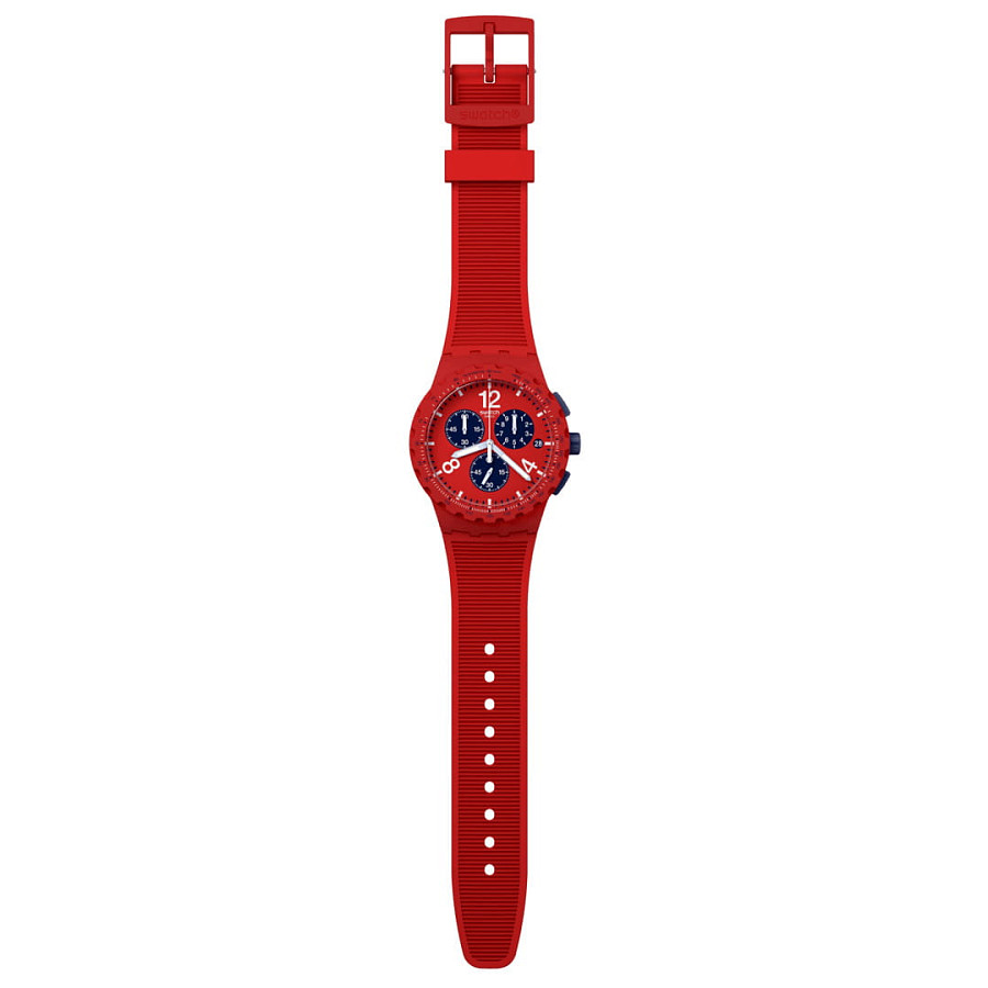 Часы Swatch Chrono 42 Standard SUSR407 — пластик, Швейцария