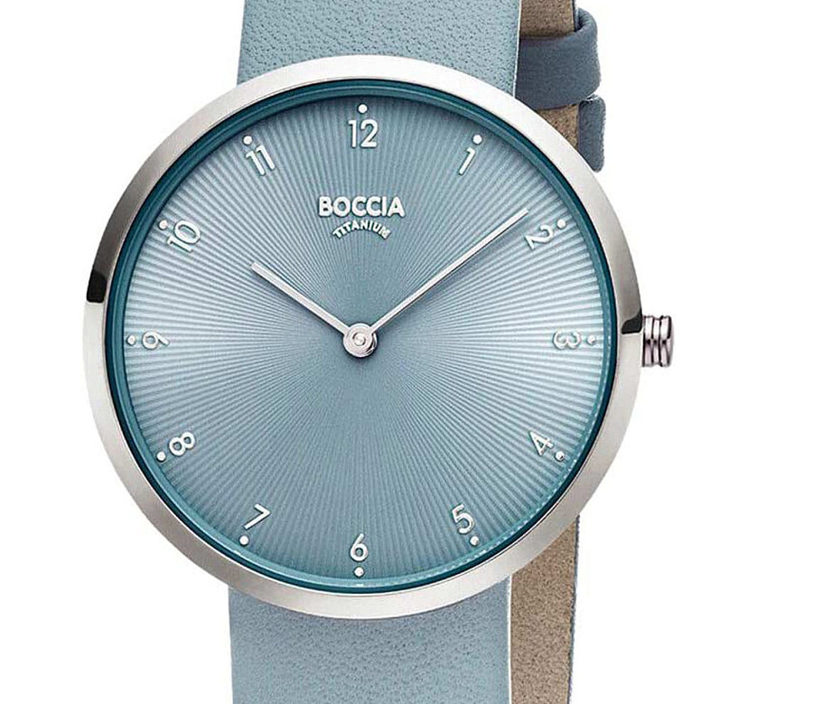 Часы Boccia Titanium Circle-Oval 3309-14 — кварцевые, титан
