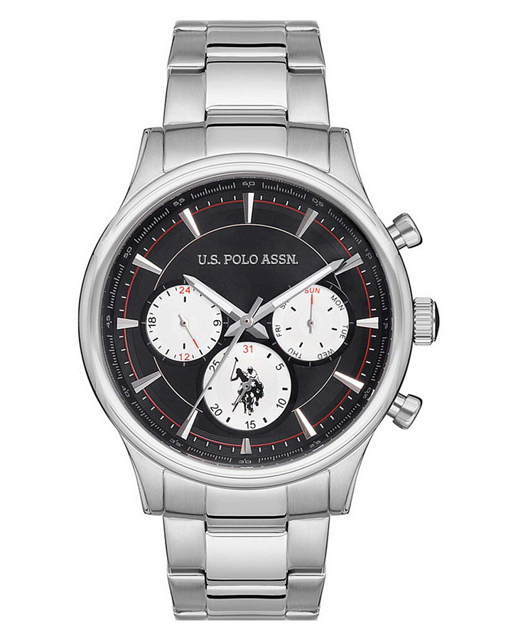 Часы U.S. Polo Assn. Crossing USPA1010-01 — мужские, черный