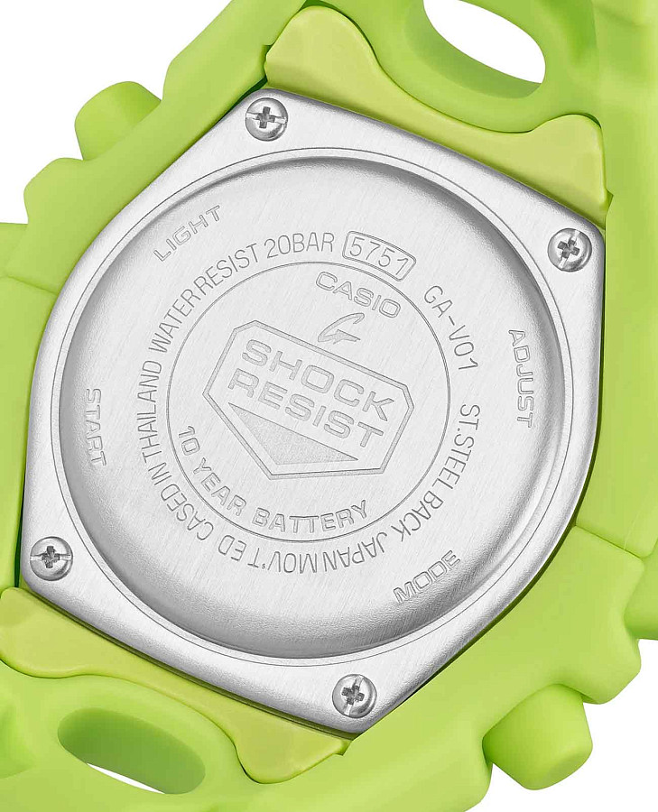 Часы Casio G-Shock GA-V01-9A — резина, мужские