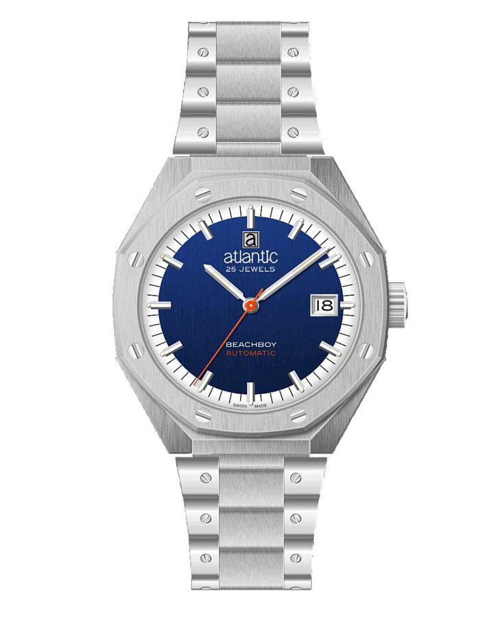 Часы Atlantic 58765.41.51 — мужские, синий