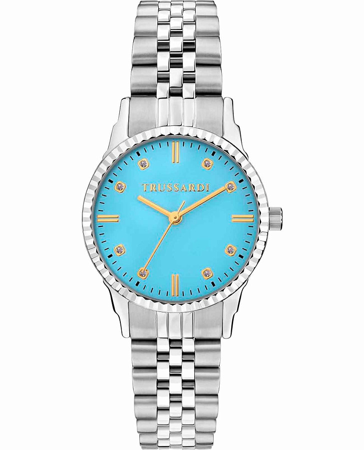 Часы Trussardi T-Bent R2453144511 — женские, голубой