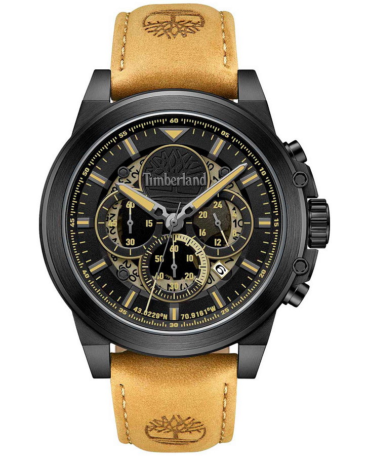 Часы Timberland Fast Strike TDWGB0056003 — мужские, черный