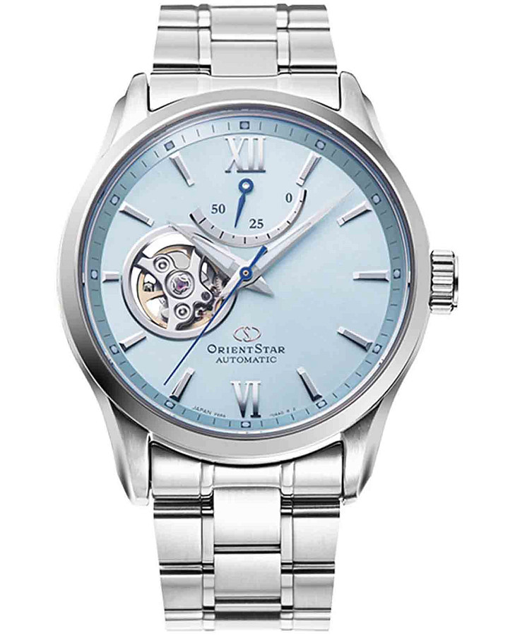 Часы Orient Star RE-AT0019L (RK-AT0019L) — мужские, голубой