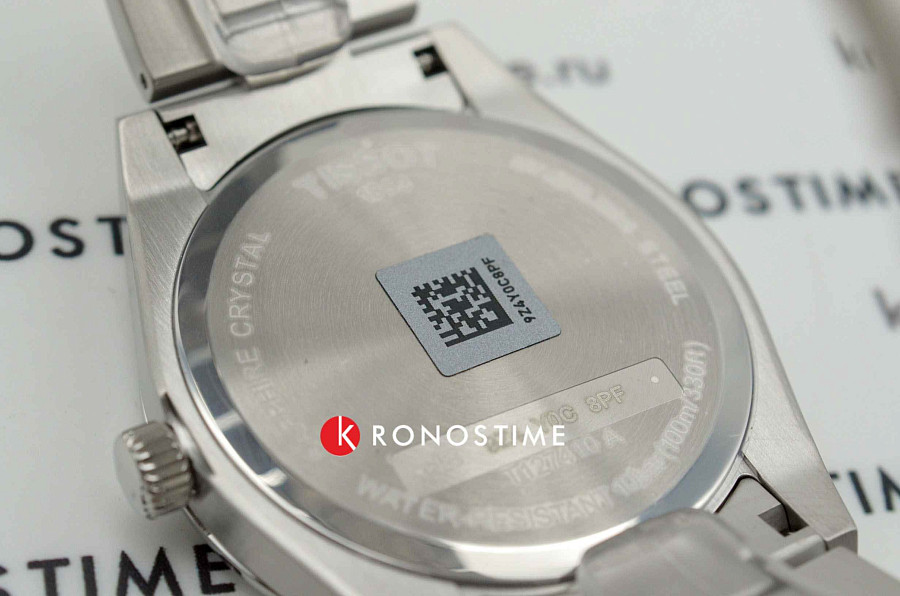 Часы Tissot Gentleman T127.410.11.051.00 — мужские, нержавеющая сталь