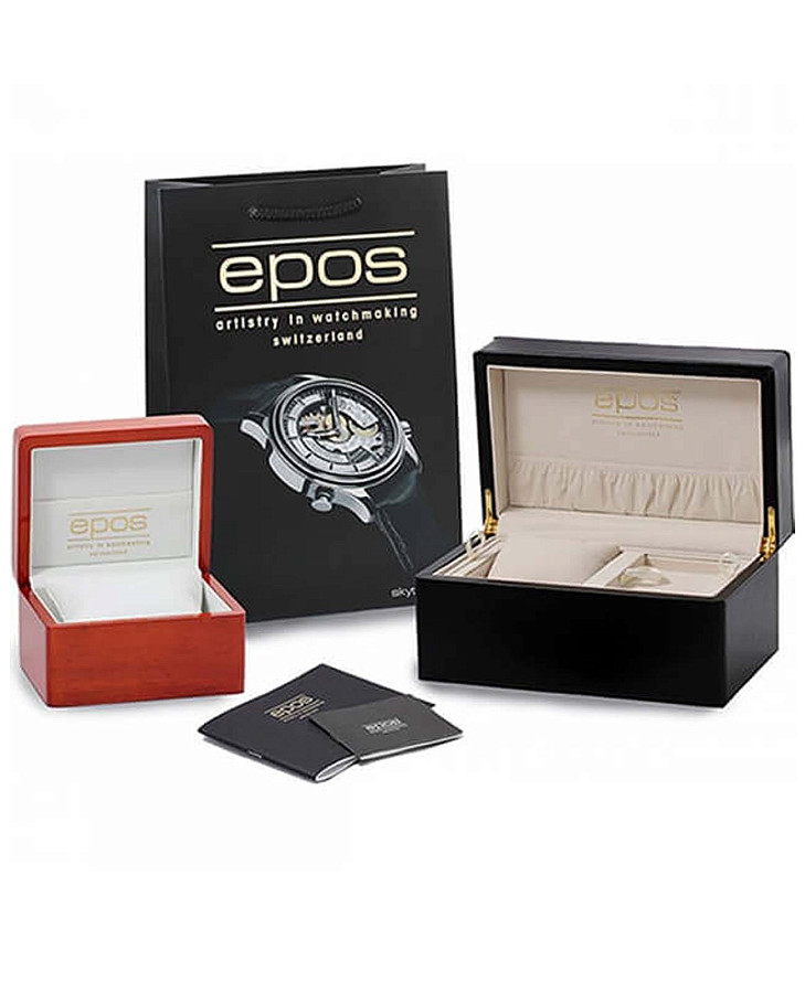 Часы Epos Passion 3501.132.20.18.30 — нержавеющая сталь, мужские