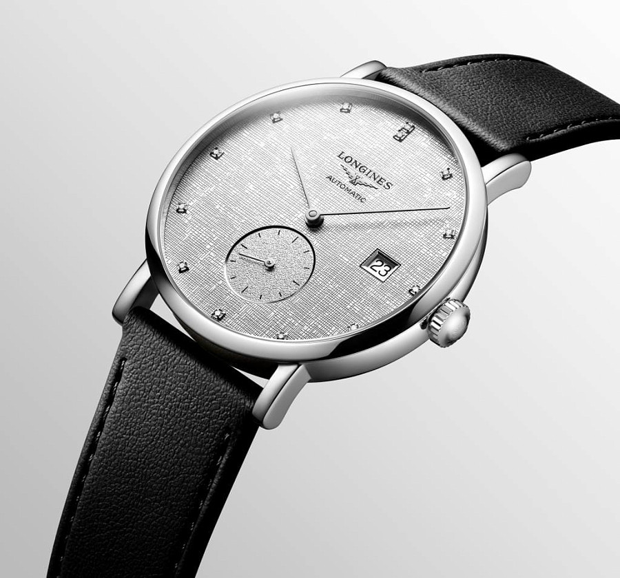Часы Longines Elegant Collection L4.812.4.77.2 — женские, кожаный