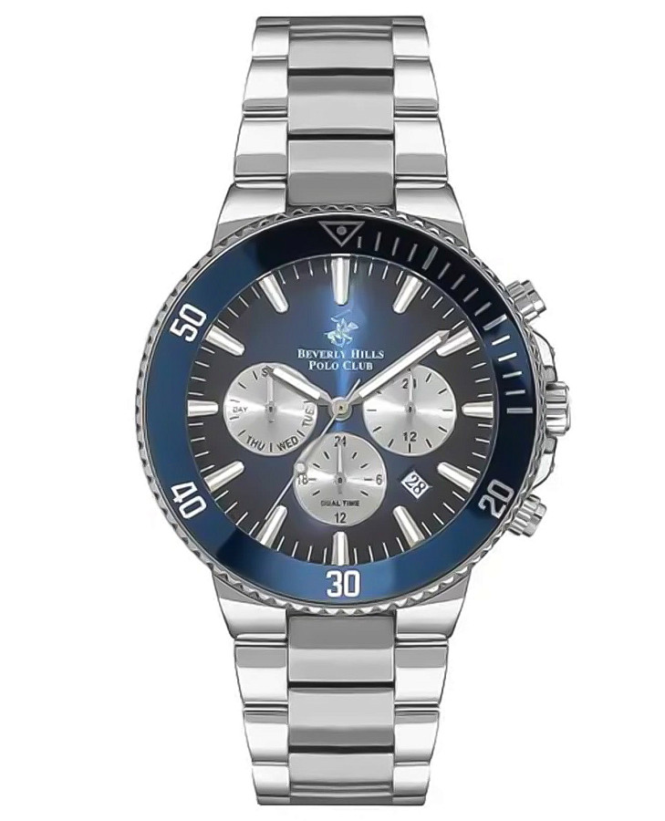Часы Beverly Hills Polo Club BP3247X.390 — мужские, синий