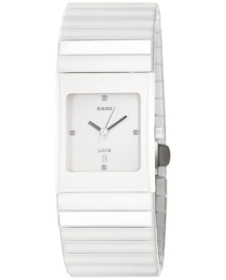 Часы Rado Ceramica R21711702 — мужские, белый