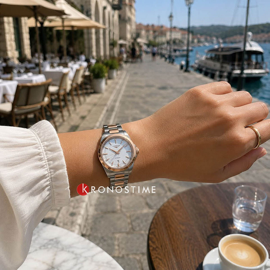 Часы Longines Conquest 30 mm L3.350.3.18.7 — серебристый, сталь металл