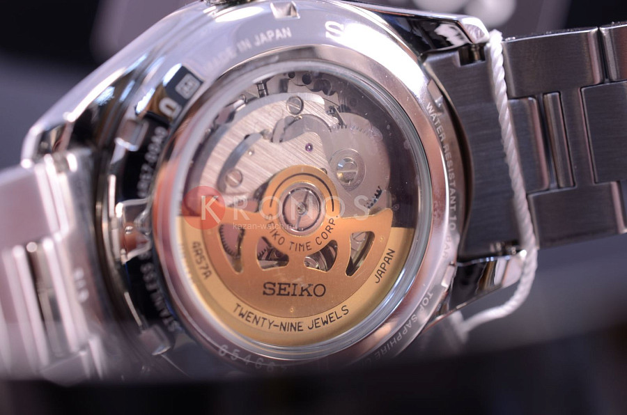 Часы Seiko Presage SSA305J1 — черный, металл