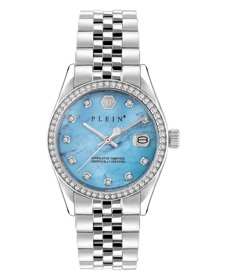 Часы Philipp Plein Date Superlative PWYAA0423 — женские, синий