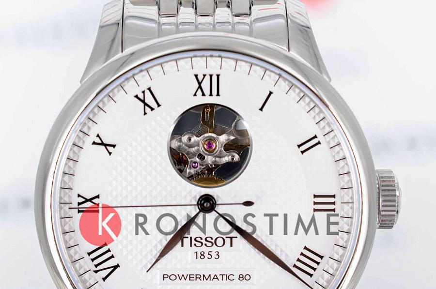 Часы Tissot Le Locle Powermatic 80 Open Heart T006.407.11.033.02 — Швейцария, механические