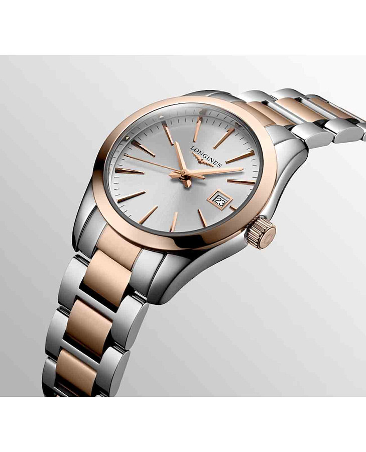 Часы Longines Conquest Classic L2.286.3.72.7 — сталь металл, Швейцария