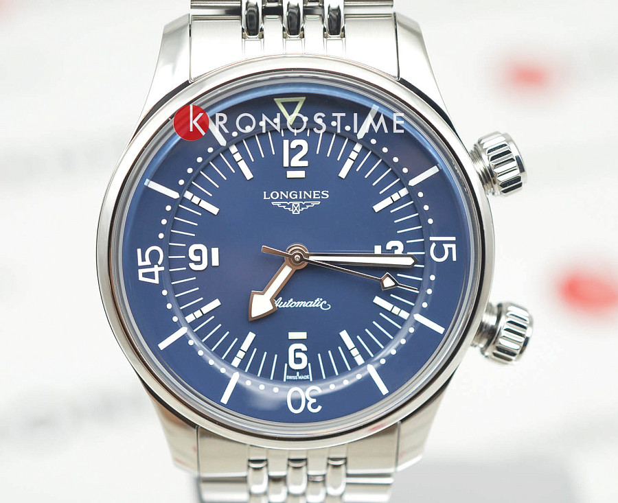 Часы Longines Legend Diver L3.764.4.90.7 — сталь металл, Швейцария