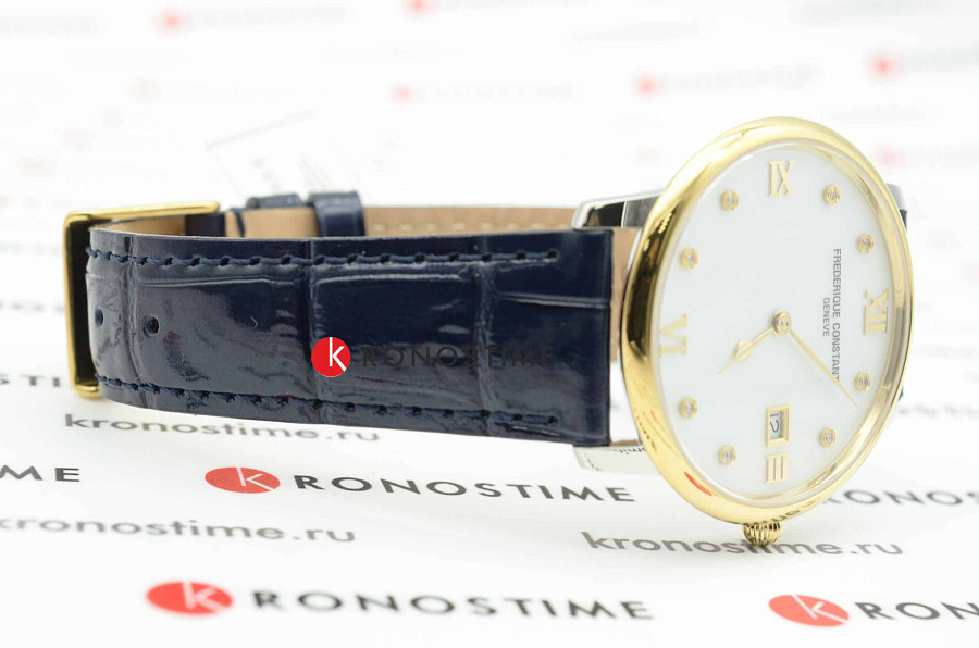 Часы Frederique Constant Slimline Ladies FC-220MPWD3S3 — сталь металл, Швейцария