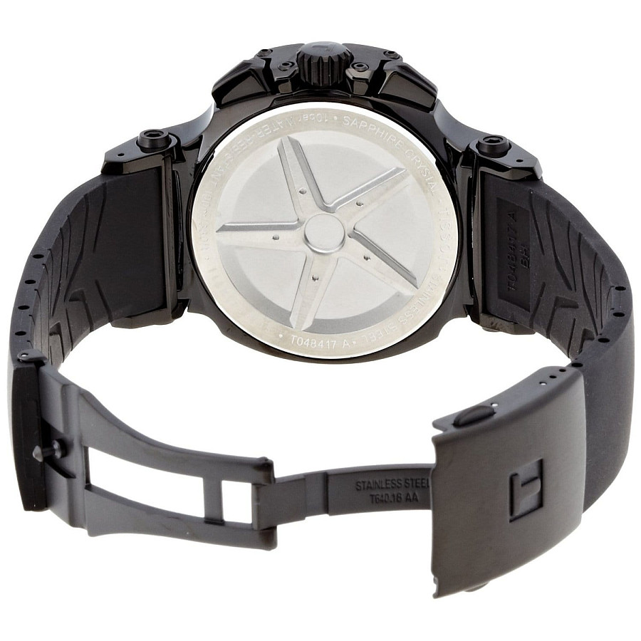 Часы Tissot T-Sport T-Race Quartz Chronograph T048.417.37.057.00 — сталь, Швейцария
