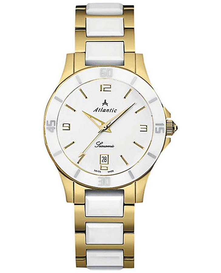 Часы Atlantic Searamic 92345.55.15 — женские, белый