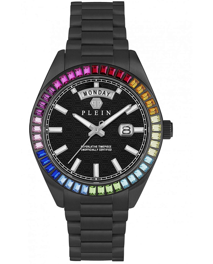 Часы Philipp Plein Date Superlative Gent PWPNA0624 — мужские, черный
