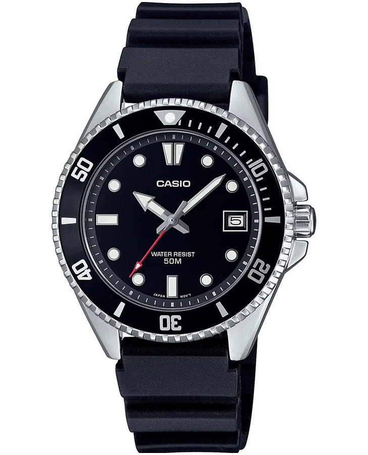 Часы Casio Collection MDV-10-1A1VDF (MDV-10-1A1) — мужские, черный