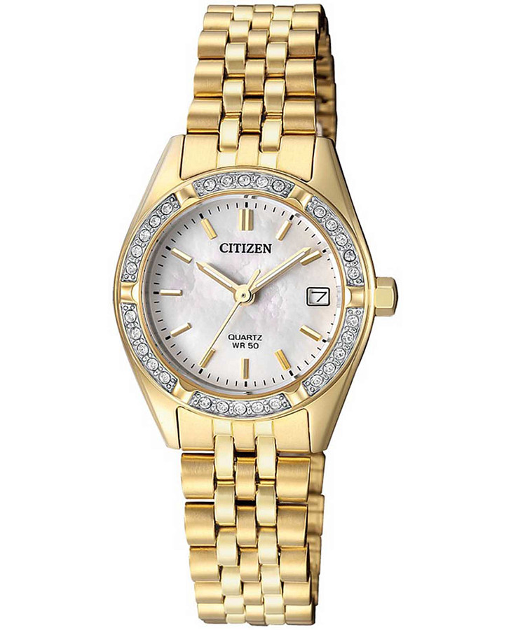 Часы Citizen Elegance EU6062-50D — женские, перламутровый