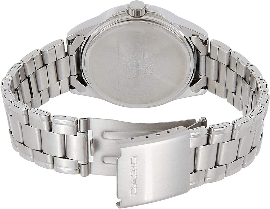 Часы Casio Collection MTP-1215A-2ADF (MTP-1215A-2A) — кварцевые, сталь металл