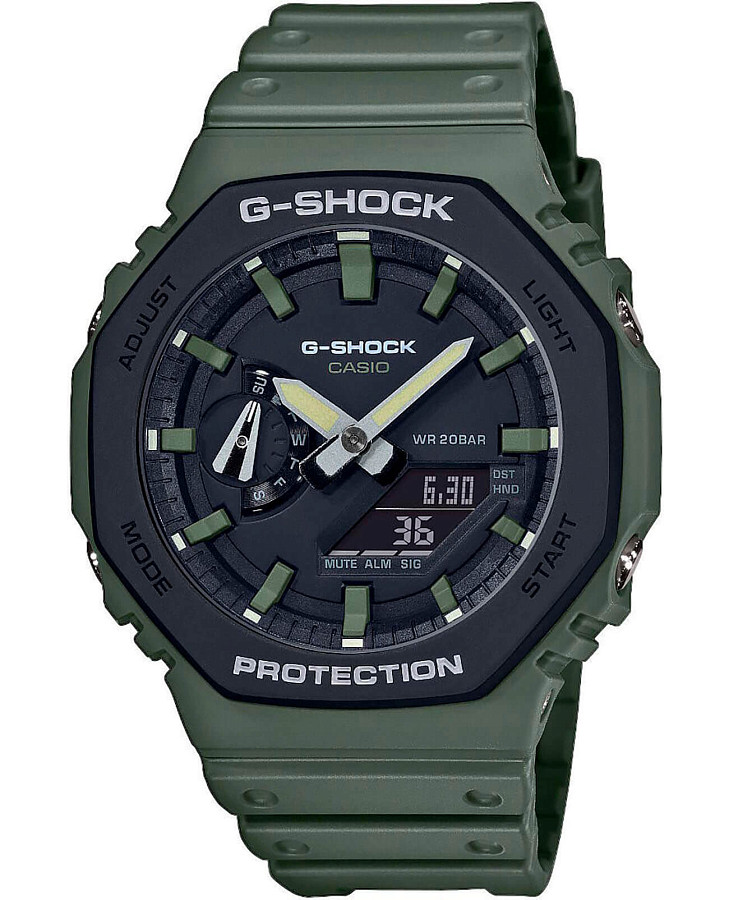 Часы Casio G-Shock GA-2110SU-3ADR (GA-2110SU-3A) — мужские, черный