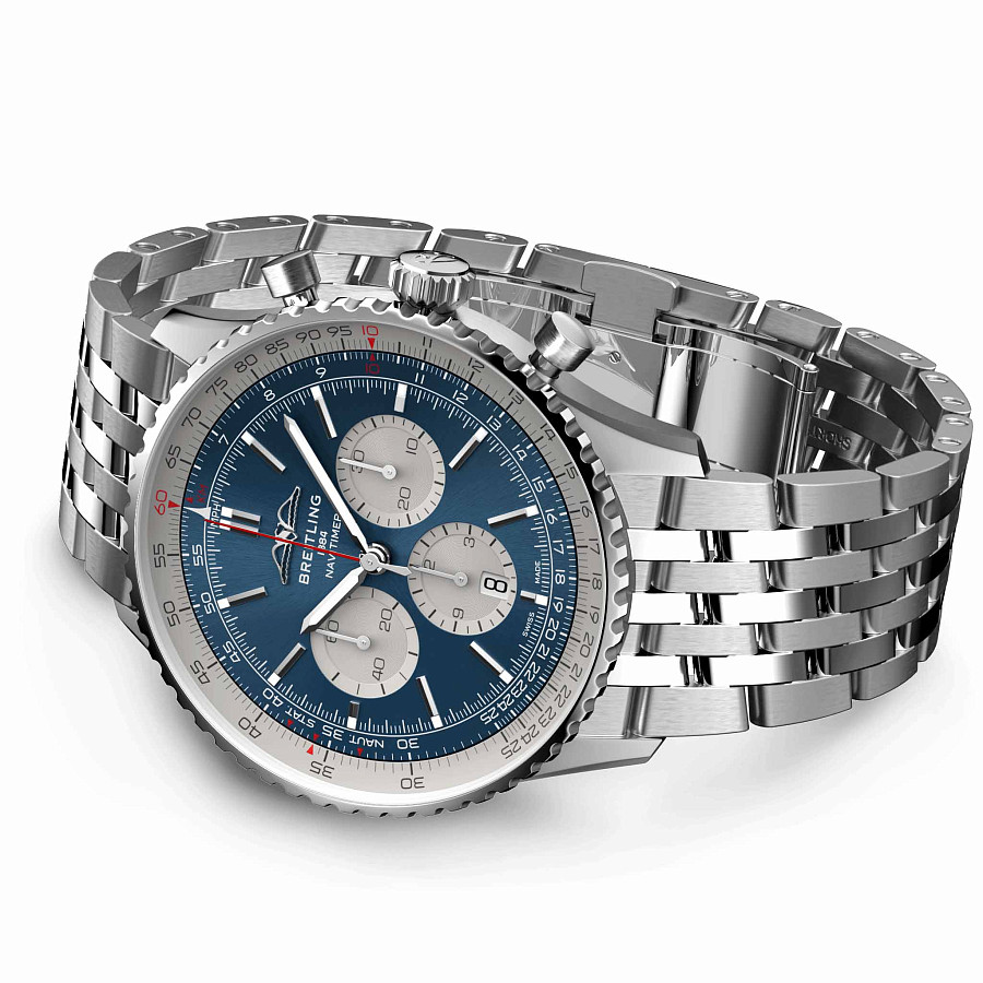 Часы Breitling Navitimer B01 Chronograph 46 AB0137211C1A1 — артикул AB0137211C1A1