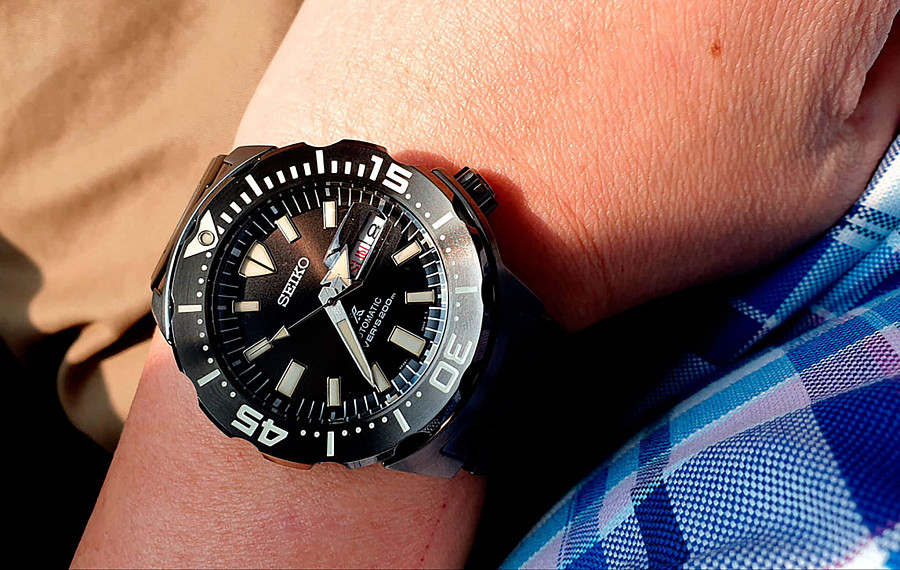 Часы Seiko Prospex SRPD29K1S — сталь c pvd покрытием, мужские