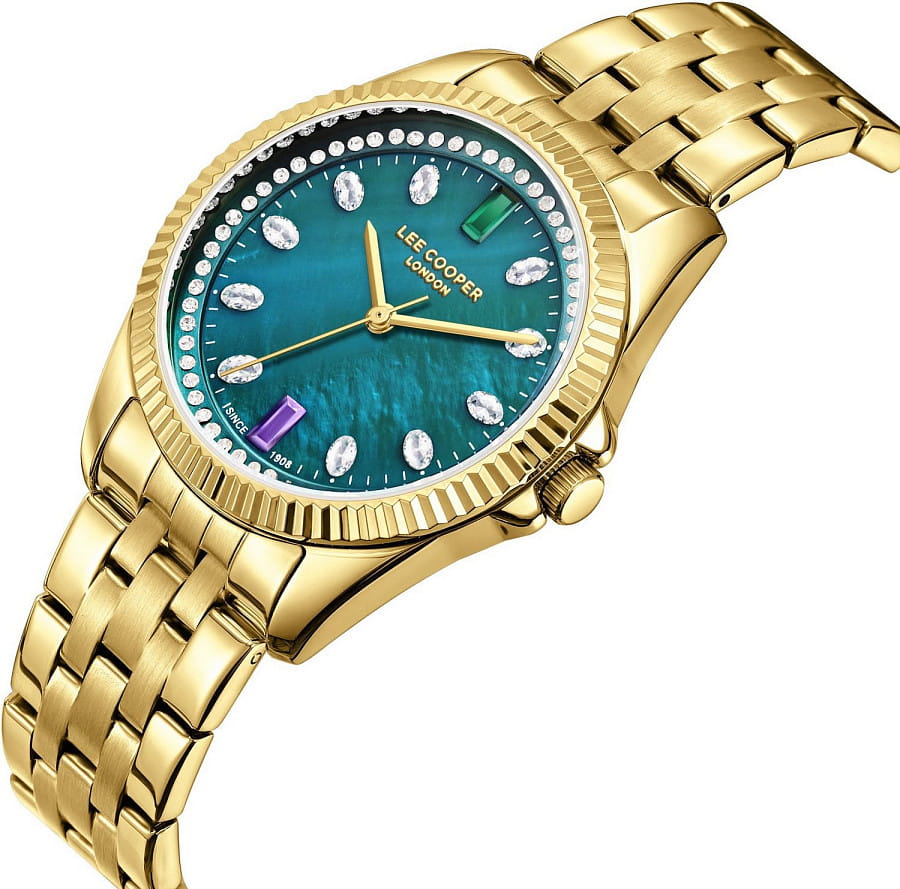 Часы Lee Cooper LC08033.170 — механические, сталь металл
